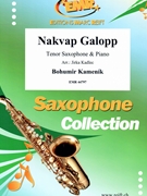 Nakvap Galopp by Kamenik Bohumir - Jirka Kadlec - for Tenor Saxophone and Piano (Tenor Saxophone and Piano)