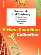 Souvenir de St.-Petersbourg by Bohme Oskar - Sommerhalder Max - for Eb Horn and Piano (Eb Horn and Piano)