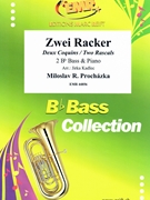 Zwei Racker by Prochazka Miloslav R - Jirka Kadlec - for 2 Bb Bass and Piano (2 Bb Bass and Piano)