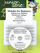 Melodies for Beginners Volume 3 by Moren Bertrand for Viola w/ Audio (Viola and CD Play Back / Play Along)