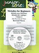 Melodies for Beginners Volume 4 by Moren Bertrand for Alto Recorder w/ Audio (Alto Recorder and CD Play Back / Play Along)