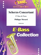 Scherzo Concertant by Morard Philippe for Eb Bass and Piano (Eb Bass and Piano)
