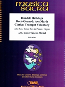 Halleluja (Handel) / Ave Maria (Bach-Gounod) / Trumpet Voluntary (Clarke) by Michel Jean-Francois for Alto Saxophone Tenor Saxophone and Piano (Alto Saxophone Tenor Saxophone and Piano)