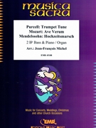 Trumpet Tune (Purcell) / Ave Verum (Mozart) / Hochzeitsmarsch (Mendelssohn) by Michel Jean-Francois for 2 Bb Bass and Organ (2 Bb Bass and Organ)