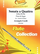 Sonata a Quattro by Corelli Arcangelo - Hulliger Anneros - for Flute and Organ (Flute and Organ)