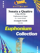 Sonata a Quattro by Corelli Arcangelo - Hulliger Anneros - for Euphonium and Organ (Euphonium and Organ)