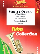 Sonata a Quattro by Corelli Arcangelo - Hulliger Anneros - for Tuba and Organ (Tuba and Organ)