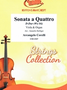 Sonata a Quattro by Corelli Arcangelo - Hulliger Anneros - for Viola and Organ (Viola and Organ)