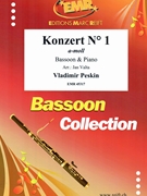 Konzert # 1 a-moll by Peskin Vladimir - Valta Jan - for Bassoon and Piano (Bassoon and Piano)