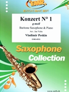 Konzert # 1 g-moll by Peskin Vladimir - Valta Jan - for Baritone Saxophone and Piano (Baritone Saxophone and Piano)