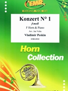 Konzert # 1 f-moll by Peskin Vladimir - Valta Jan - for Horn and Piano (Horn and Piano)