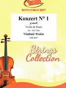 Konzert # 1 g-moll by Peskin Vladimir - Valta Jan - for Violin and Piano (Violin and Piano)