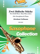 Zwei Judische Stucke by Geifmann Abraham for Alto Saxophone and Piano (Alto Saxophone and Piano)