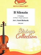 Il Silenzio by Richards Scott for 2 Violins and Organ (2 Violins and Organ)