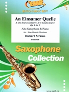 An Einsamer Quelle by Strauss Richard - Mortimer John Glenesk - for Alto Saxophone and Piano (Alto Saxophone and Piano)