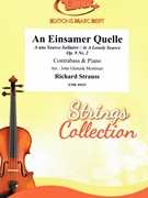 An Einsamer Quelle by Strauss Richard - Mortimer John Glenesk - for Contrabass and Piano (Contrabass and Piano)