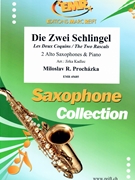 Die Zwei Schlingel by Prochazka Miloslav R - Jirka Kadlec - for 2 Alto Saxophones and Piano (2 Alto Saxophones and Piano)