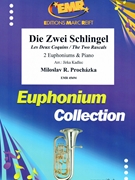 Die Zwei Schlingel by Prochazka Miloslav R - Jirka Kadlec - for 2 Euphoniums and Piano (2 Euphoniums and Piano)