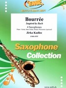 Bourree by Kadlec Jirka for 4 Saxophones (4 Saxophones (S(A)A(T)A(T)B) (Piano / Guitar Bass Guitar Drums Percussion (optional)))