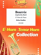 Bourree by Kadlec Jirka for Eb Horn and Piano (Eb Horn and Piano)