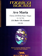 Ave Maria by Bach and Gounod - Valta Jan - for Chorus (Chorus (SATB) and Organ)