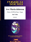 Ave Maria dolorosa by Valta Jan for Chorus (Chorus (SATB) and Organ)