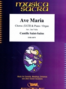 Ave Maria by Saint-Saens Camille - Valta Jan - for Chorus (Chorus (SATB) and Piano)