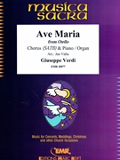 Ave Maria by Verdi Giuseppe - Valta Jan - for Chorus (Chorus (SATB) and Piano)