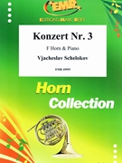 Konzert Nr. 3 by Schelokov Vjacheslav for Horn and Piano (Horn and Piano)