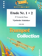 Etude Nr. 1 + 2 by Schelokov Vjacheslav for Eb Cornet and Piano (Eb Cornet and Piano)