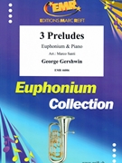 3 Preludes by Gershwin George - Marco Santi - for Euphonium and Piano (Euphonium and Piano)