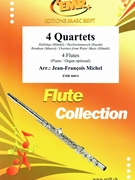 4 Quartets by Michel Jean-Francois for 4 Flutes and Organ (4 Flutes and Organ)