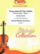 Procession Of The Nobles by Rimsky-Korsakov Nikolai - Mortimer John Glenesk - for String Quartet and Piano (String Quartet and Piano (Organ / Piano (optional)))