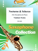 Nocturne & Scherzo by Peskin Vladimir for Alto Saxophone and Piano (Alto Saxophone and Piano)