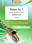 Poeme Nr. 1 by Peskin Vladimir for Baritone Saxophone and Piano (Baritone Saxophone and Piano)