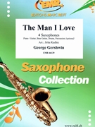 The Man I Love by Gershwin George - Jirka Kadlec - for 4 Saxophones (4 Saxophones (S(A)A(T)A(T)B) (Piano / Guitar Bass Guitar Drums Percussion (optional)))