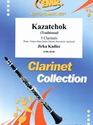 Kazatchok by Kadlec Jirka for 5 Clarinets (5 Clarinets (Piano / Guitar Bass Guitar Drums Percussion (optional)))