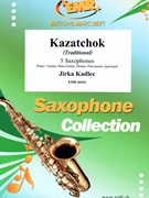 Kazatchok by Kadlec Jirka for 5 Saxophones (5 Saxophones (S(A)A(T)A(T)TB) (Piano / Guitar Bass Guitar Drums Percussion (optional)))
