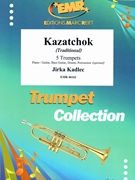 Kazatchok by Kadlec Jirka for 5 Trumpets (5 Trumpets (Piano / Guitar Bass Guitar Drums Percussion (optional)))