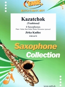 Kazatchok by Kadlec Jirka for 4 Saxophones (4 Saxophones (S(A)A(T)A(T)B) (Piano / Guitar Bass Guitar Drums Percussion (optional)))