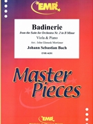 Badinerie by Bach Johann Sebastian - Mortimer John Glenesk - for Viola and Piano (Viola and Piano)