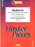 Badinerie by Bach Johann Sebastian - Mortimer John Glenesk - for Piccolo Trumpet and Piano (Piccolo Trumpet and Piano)