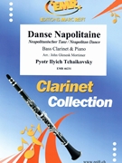 Danse Napolitaine by Tchaikovsky Pyotr Ilyich - Mortimer John Glenesk - for Bass Clarinet and Piano (Bass Clarinet and Piano)