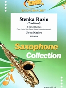 Stenka Razin by Kadlec Jirka for 4 Saxophones (4 Saxophones (S(A)A(T)A(T)B) (Piano / Guitar Bass Guitar Drums Percussion (optional)))