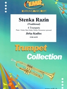 Stenka Razin by Kadlec Jirka for 4 Trumpets (4 Trumpets (Piano / Guitar Bass Guitar Drums Percussion (optional)))