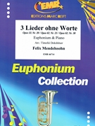 3 Lieder ohne Worte by Mendelssohn Felix - Timofei Dokshitser - for Euphonium and Piano (Euphonium and Piano)
