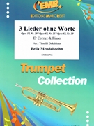 3 Lieder ohne Worte by Mendelssohn Felix - Timofei Dokshitser - for Eb Cornet and Piano (Eb Cornet and Piano)