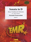 Sonata in D by Franceschini Petronio - Andrews David - for Horn Trombone and Orchestra (Horn Trombone and Orchestra)