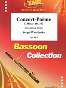Concert-Poeme by Wassilenko Sergei for Bassoon and Piano (Bassoon and Piano)