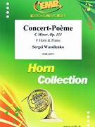 Concert-Poeme by Wassilenko Sergei for Horn and Piano (Horn and Piano)